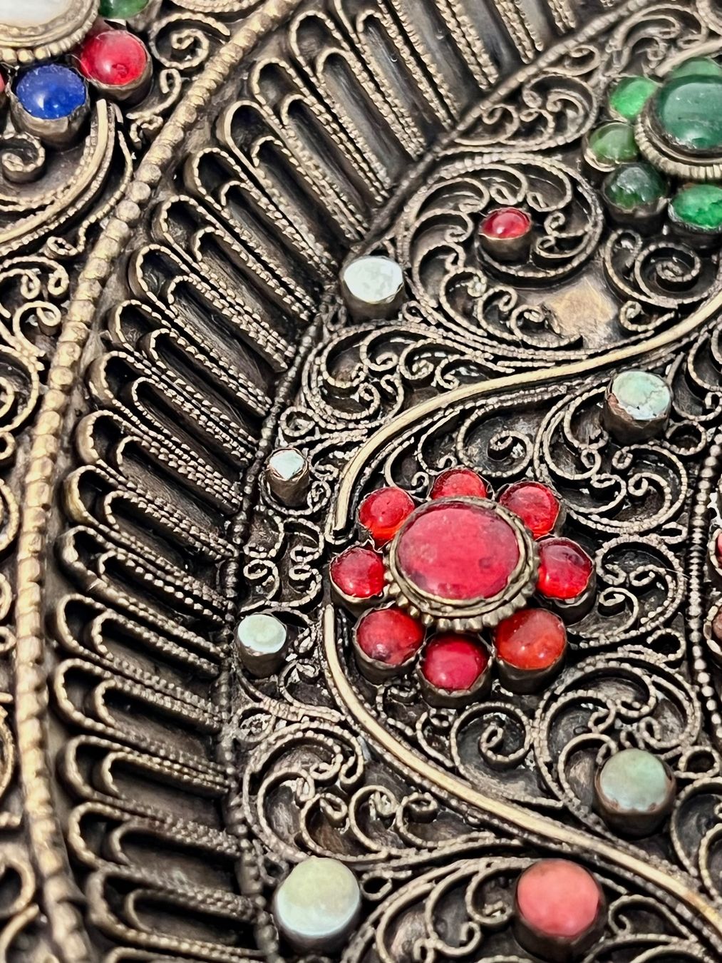 Teller: Teller Mandala Tibet oder Nepal Vishnu 19. Jahrhundert – Gebraucht aus Zürich von Arche_Brockenhaus 3
