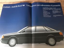 Prospekt Audi 80 Royal