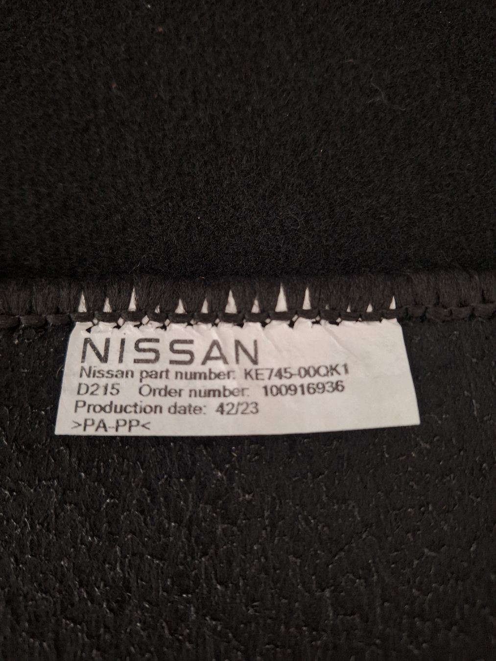 Nissan Tappeti & Tappetini: Fussmatten Nissan Townstar  – Nuovo (secondo la descrizione) da Thierachern venduto da carpenter1602 2