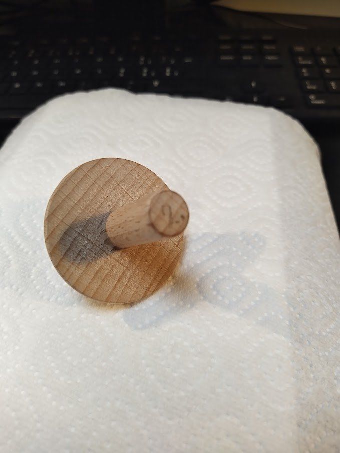 Articoli in legno: Holz Kreisel, Handarbeit! Nr.2 – Nuovo (secondo la descrizione) da Walkringen venduto da petro06 1