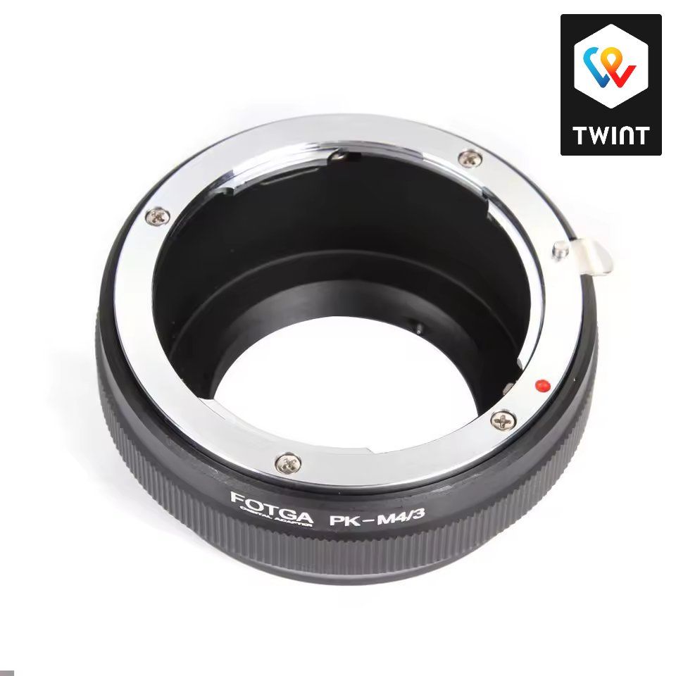Adattatori foto: Adaptateur objectif Pentax PK vers adaptateur Micro 4/3. – Nuovo e nell'imballaggio originale da Saignelégier venduto da Photo-discount