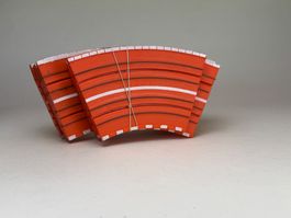GB1 Faller AMS Steilwandkurve zweispurig 8 x orange