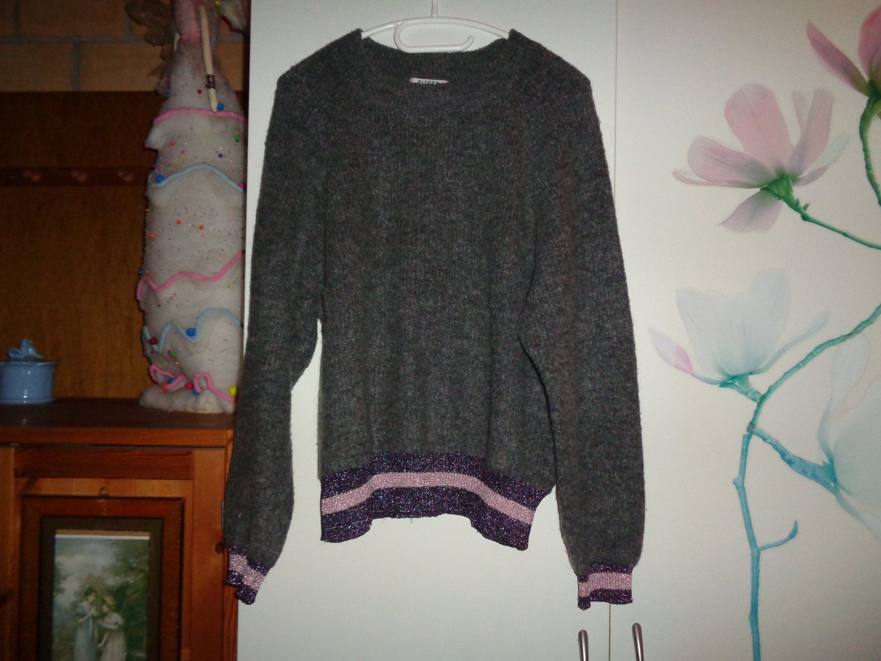 Pieces Pullover & Sweatshirts: *** Pullover *** / von Pieces mit Mohair Glitzer  ab 1.00 – Gebraucht aus Othmarsingen von Leuchtturmlady 2