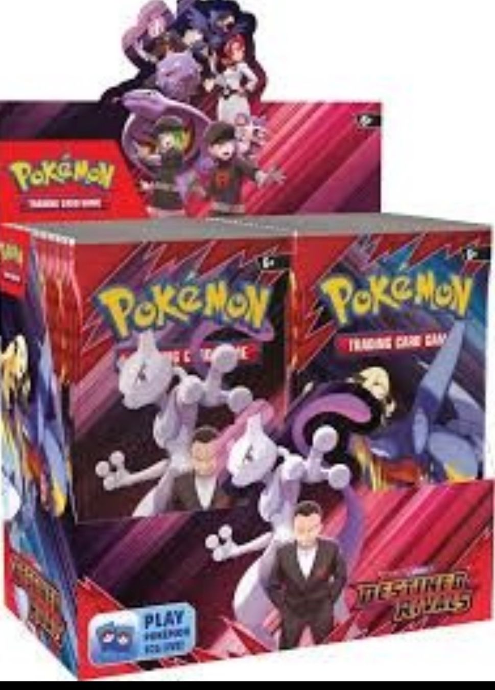Pokemon Destined Rivals Booster Display EN Comprare su Ricardo