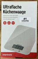 Ultraflache Küchenwaage von Intertronic