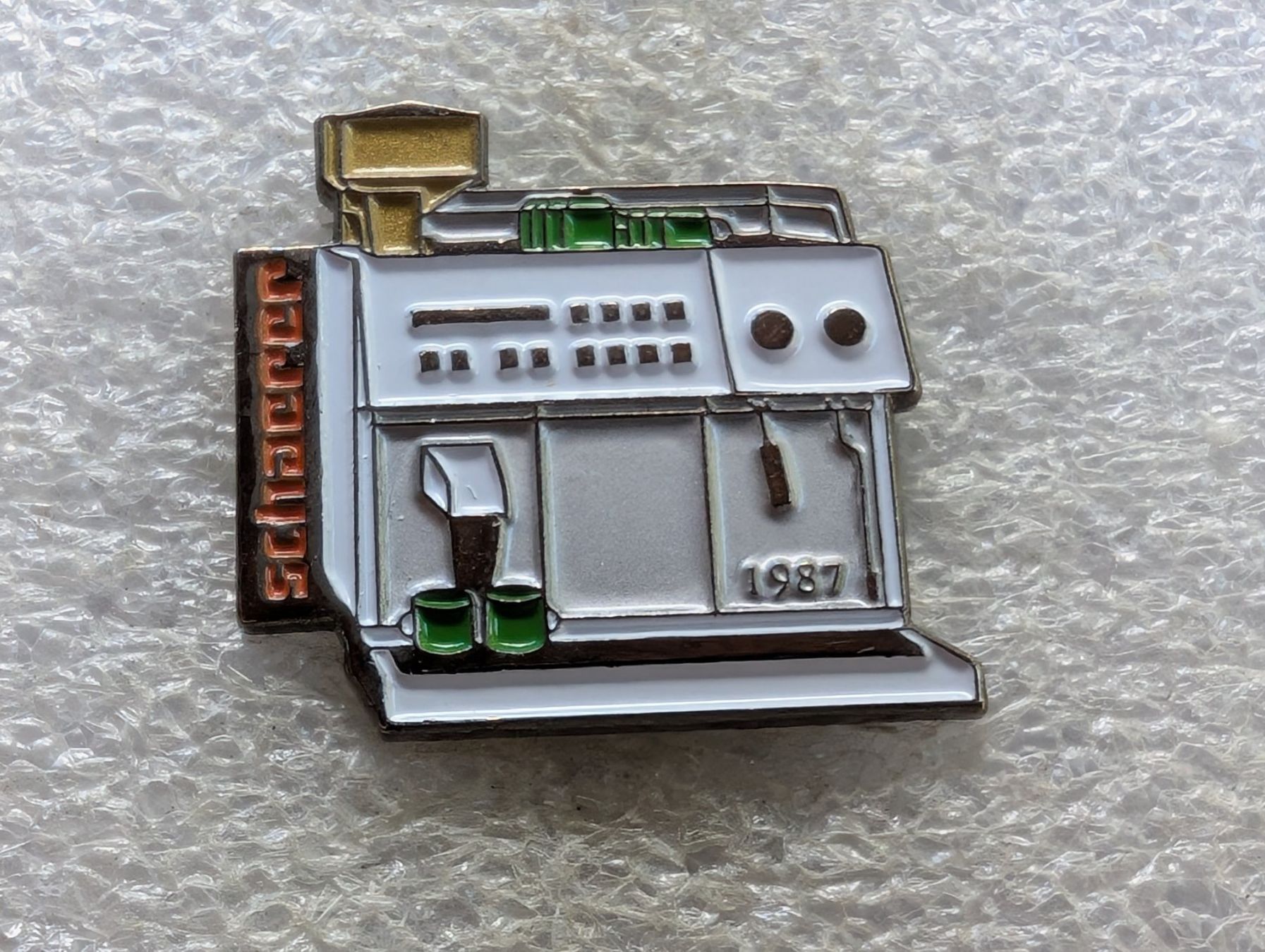 Placchette & Badge: Ansteckpin 47: Schaerer – Usato da Oppligen venduto da Pin-Fall-Shop