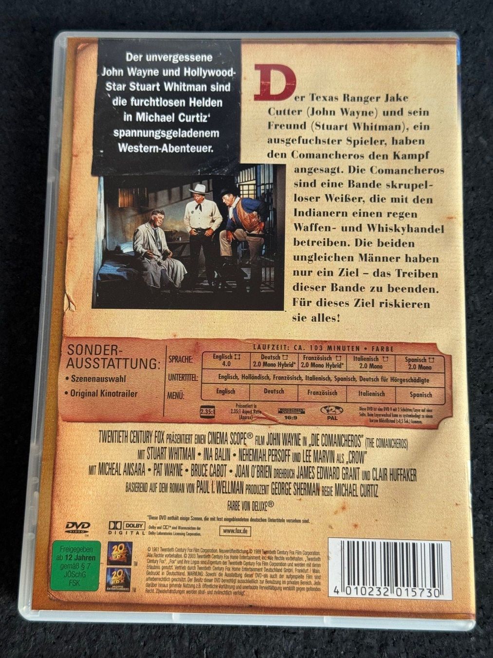 Tutti i DVDs: John Wayne Western Collection "Die Comancheros" DVD – Usato da Fribourg venduto da tschjoly 1