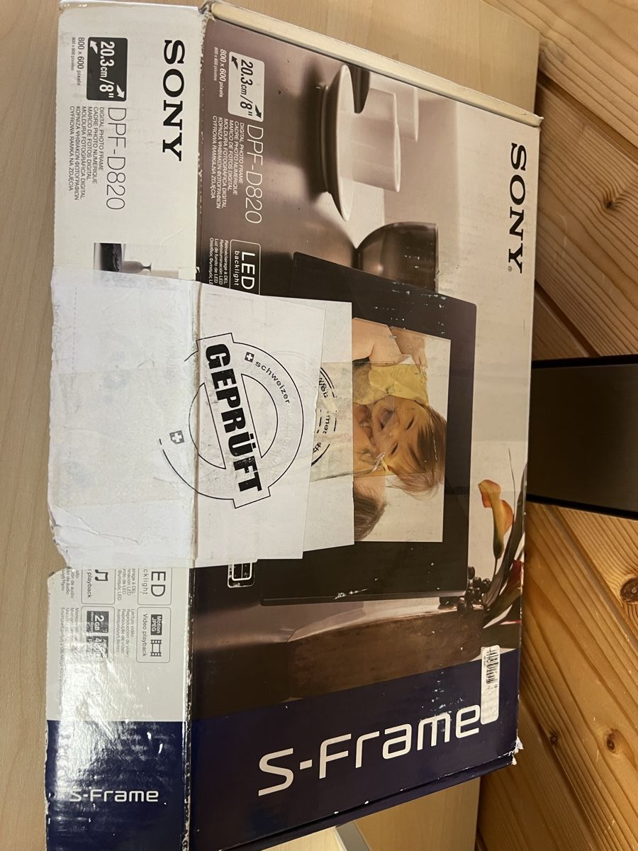 Bilderrahmen: Sony DPF-D820 Digitaler Bilderrahmen – Gebraucht aus Bachenbülach von Manolo007 6
