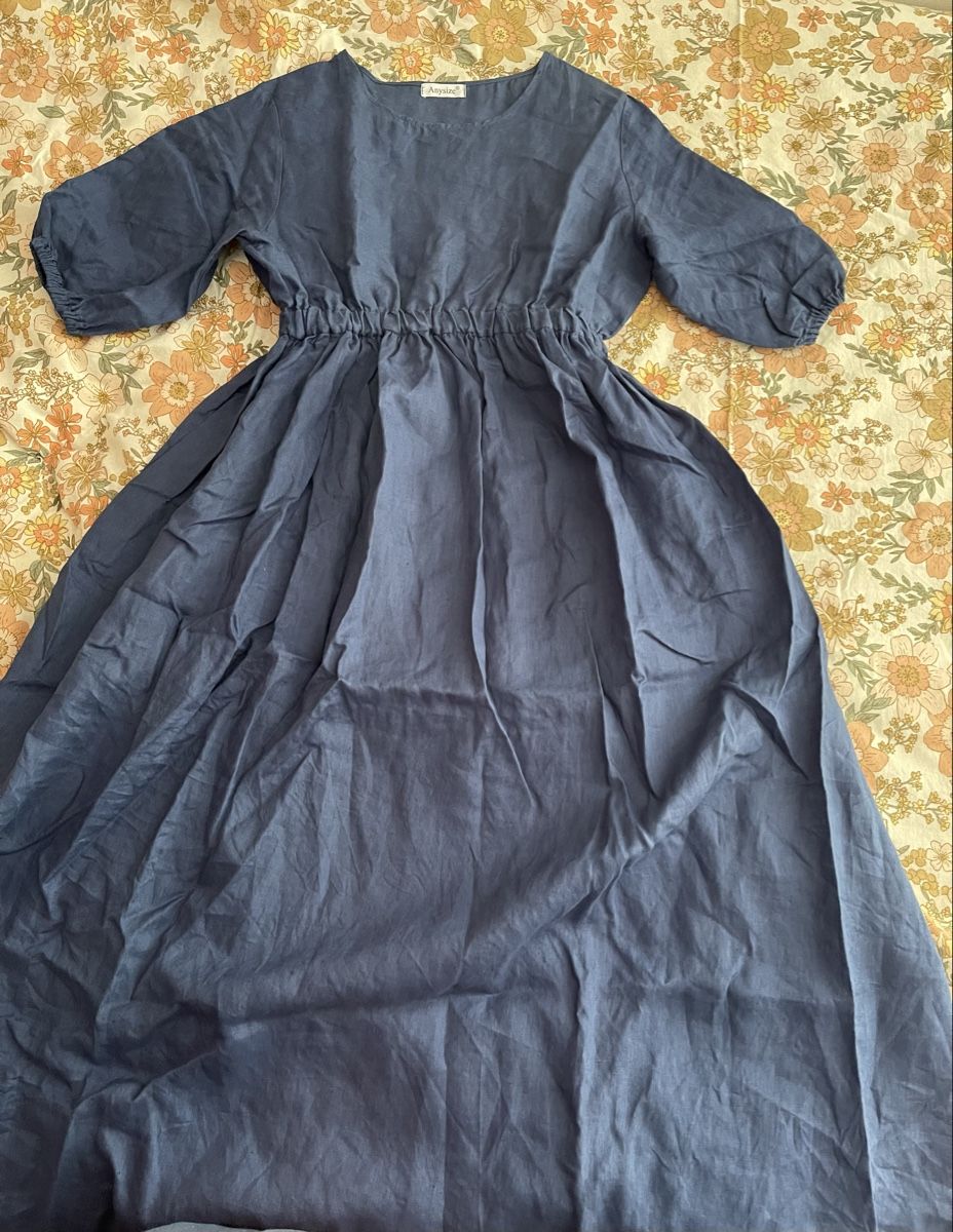 Vestiti: Anysize Leinenkleid Gr.XL – Nuovo (secondo la descrizione) da Stallikon venduto da BaumArt 5