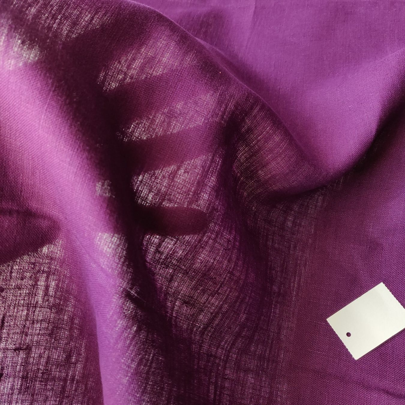 Stoffe: Designer Leinen Stoff schwer 1.50x1.50m viola – Neu (gemäss Beschreibung) aus Lufingen von Voyager7 5