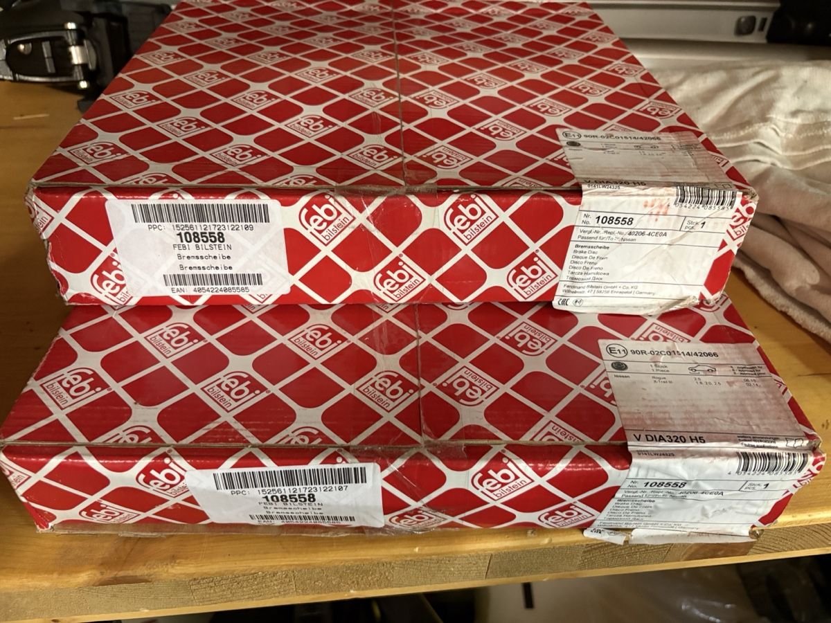 Nissan Alle Autoersatzteile: FEBI BILSTEIN 108558 Bremsscheibe neu – Neu und originalverpackt aus Boswil von P18
