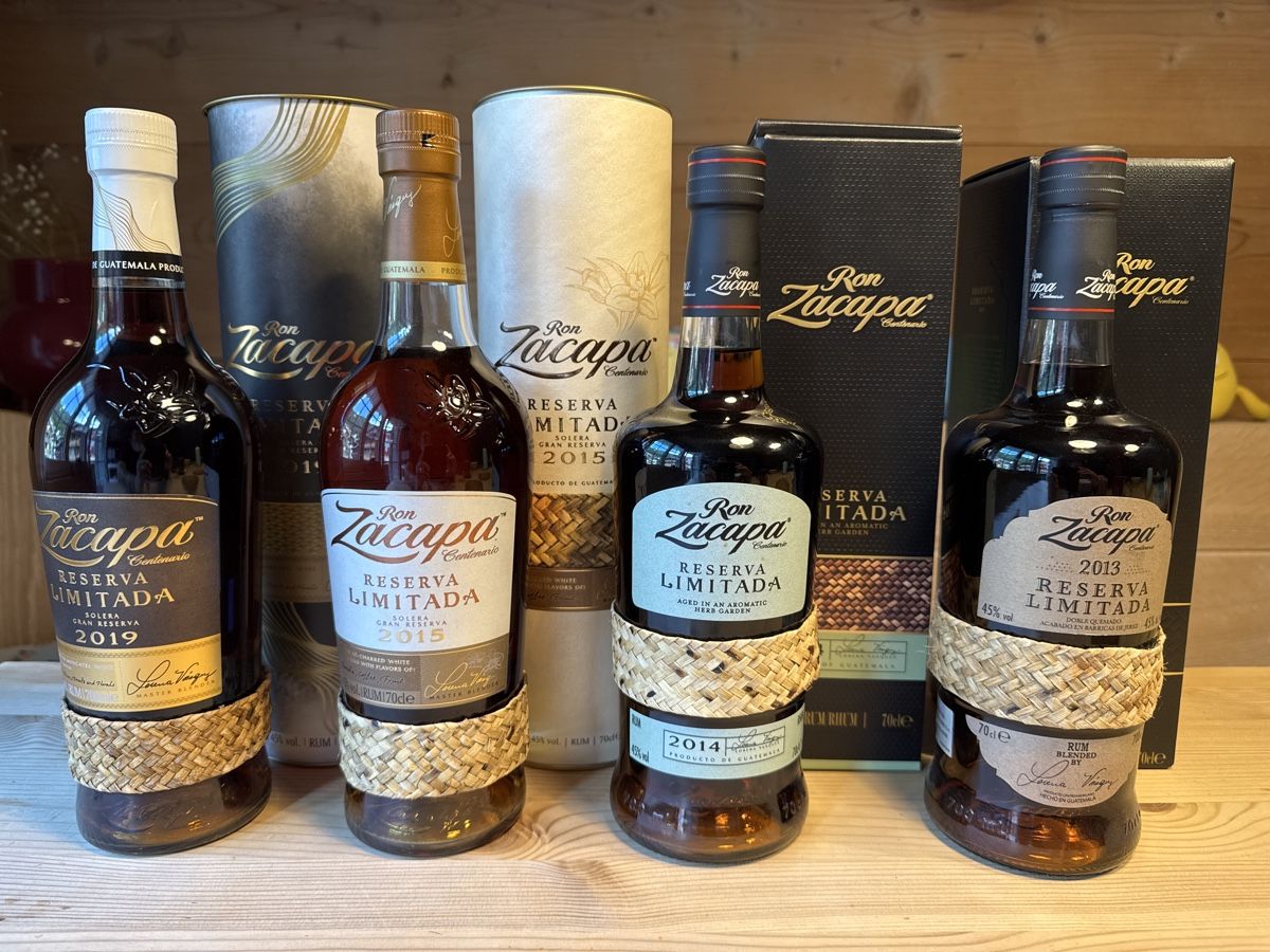 Zacapa Bevande alcoliche: Zacapa Rum Limitada 4 Flaschen – Nuovo e nell'imballaggio originale da Adelboden venduto da gloomer
