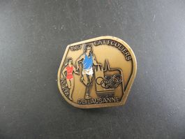 Insigne 20 km de Lausanne - Cat. Ecoliers 1987