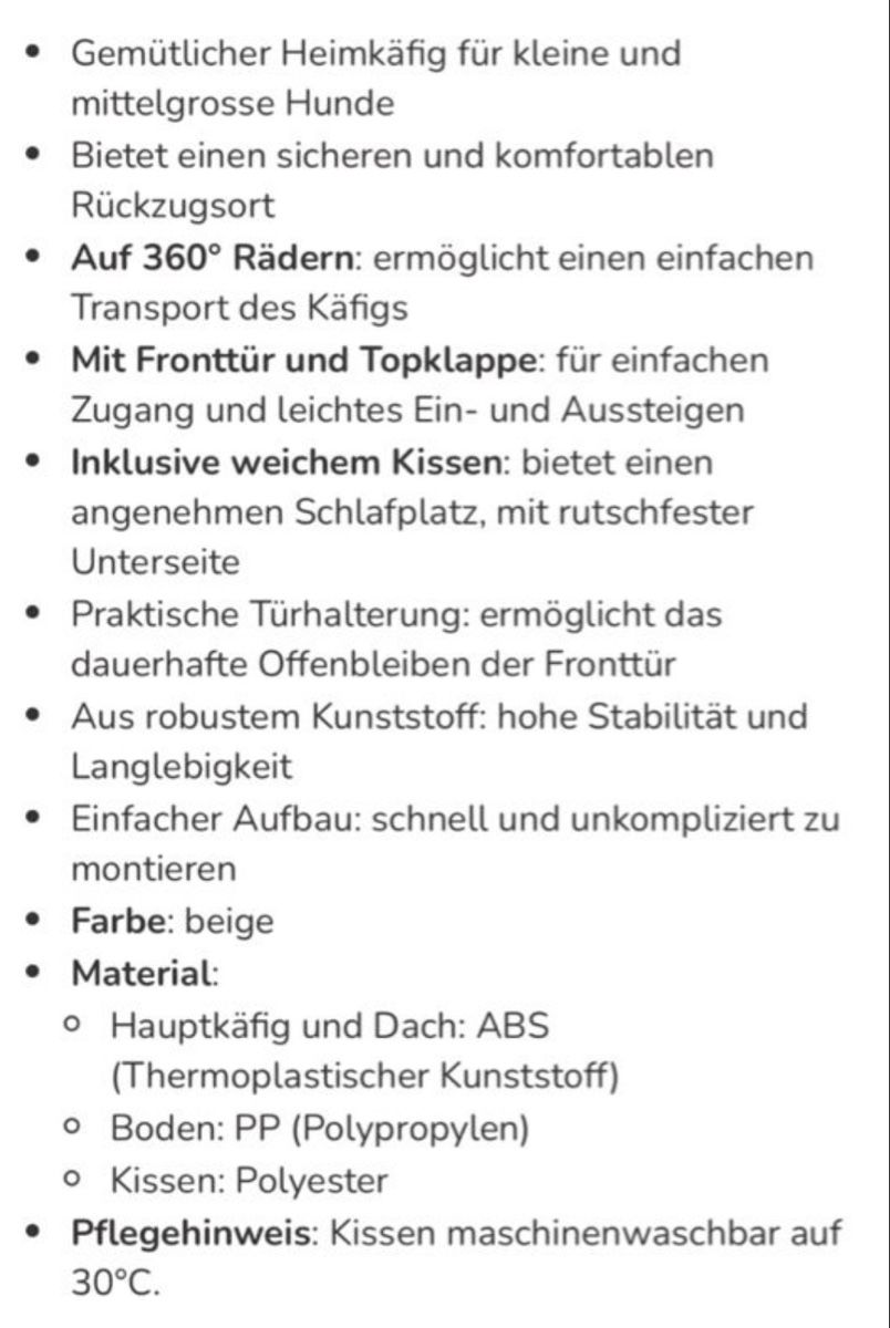 Cages, transport & sécurité: Hundebox – D'occasion à Brüttisellen par Elmasniari 5