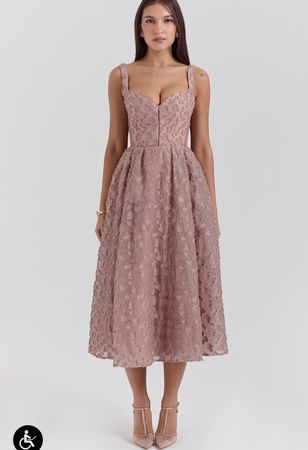 House of CB (BRAND NEW! OP€288) Lovely French Rose Dress (S)