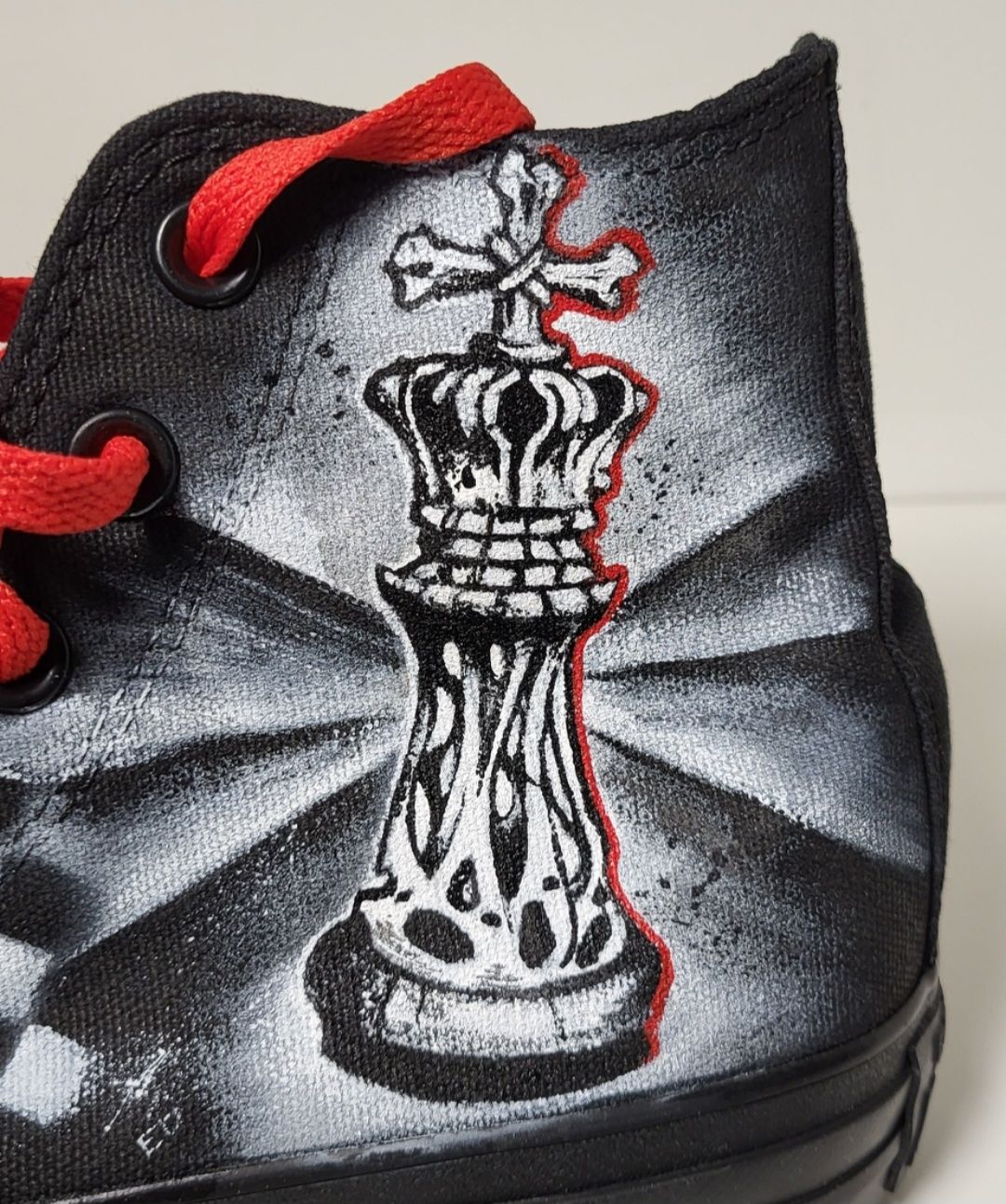 Converse Scarpe da uomo: custom converse all star chess – Nuovo (secondo la descrizione) da Camignolo venduto da Hakunamat5 2