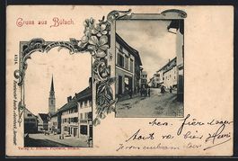 Bülach, Ortspartien mit Wohnhäusern un