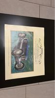 Affiche Vintage Miller 1915, voiture de course légendaire
