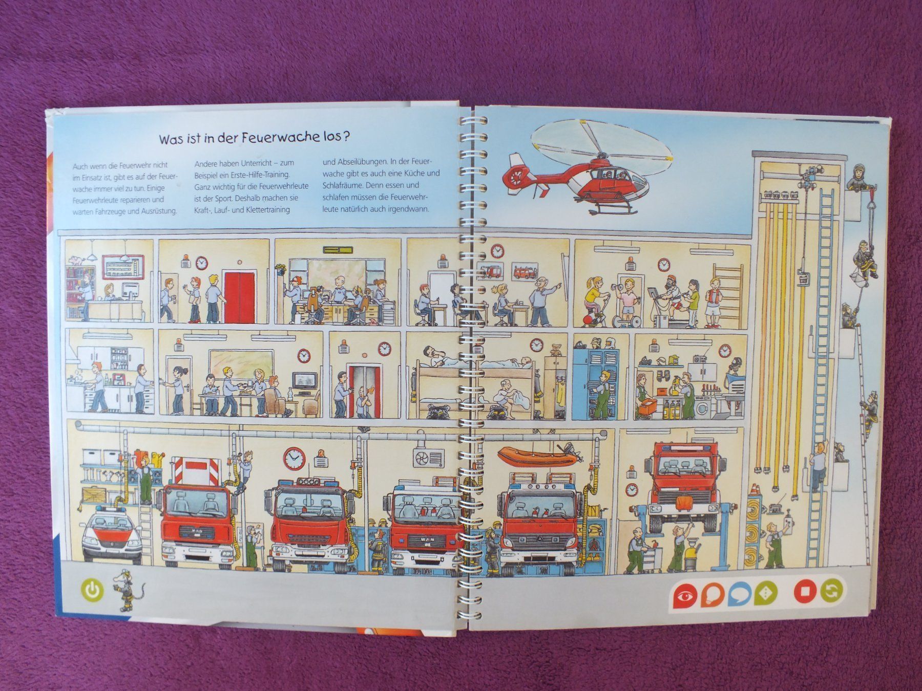 Libri: tiptoi Buch - Unterwegs mit der Feuerwehr – Usato da Müllheim Dorf venduto da Seeeule01 1