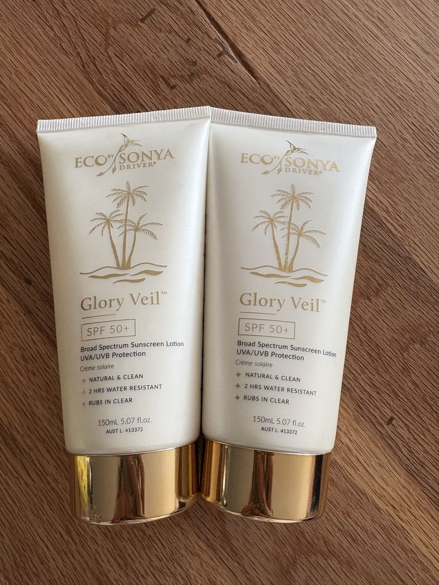 Protezione solare: Eco by Sonya Glory Veil Sonnencreme – Nuovo e nell'imballaggio originale da Freienstein venduto da julb