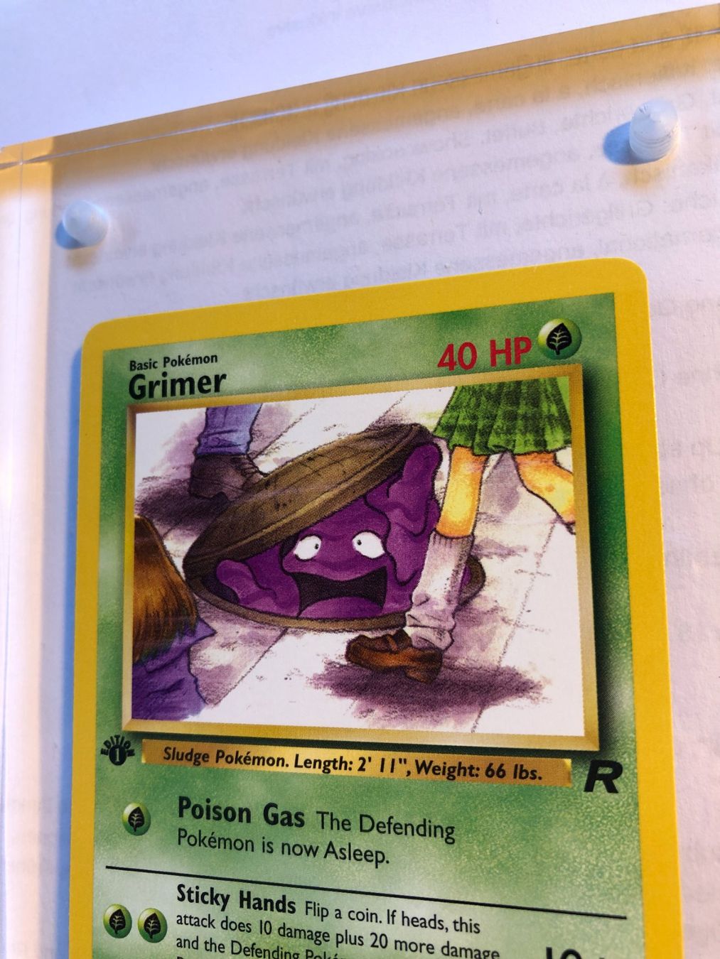 Cartes à collectionner: Grimer 1st Team Rocket - MINT - ab 1.- – D'occasion à Giubiasco par dan_pr8b 3