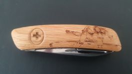 Das Königsmesser von Christian Stucki mit Holzschalen