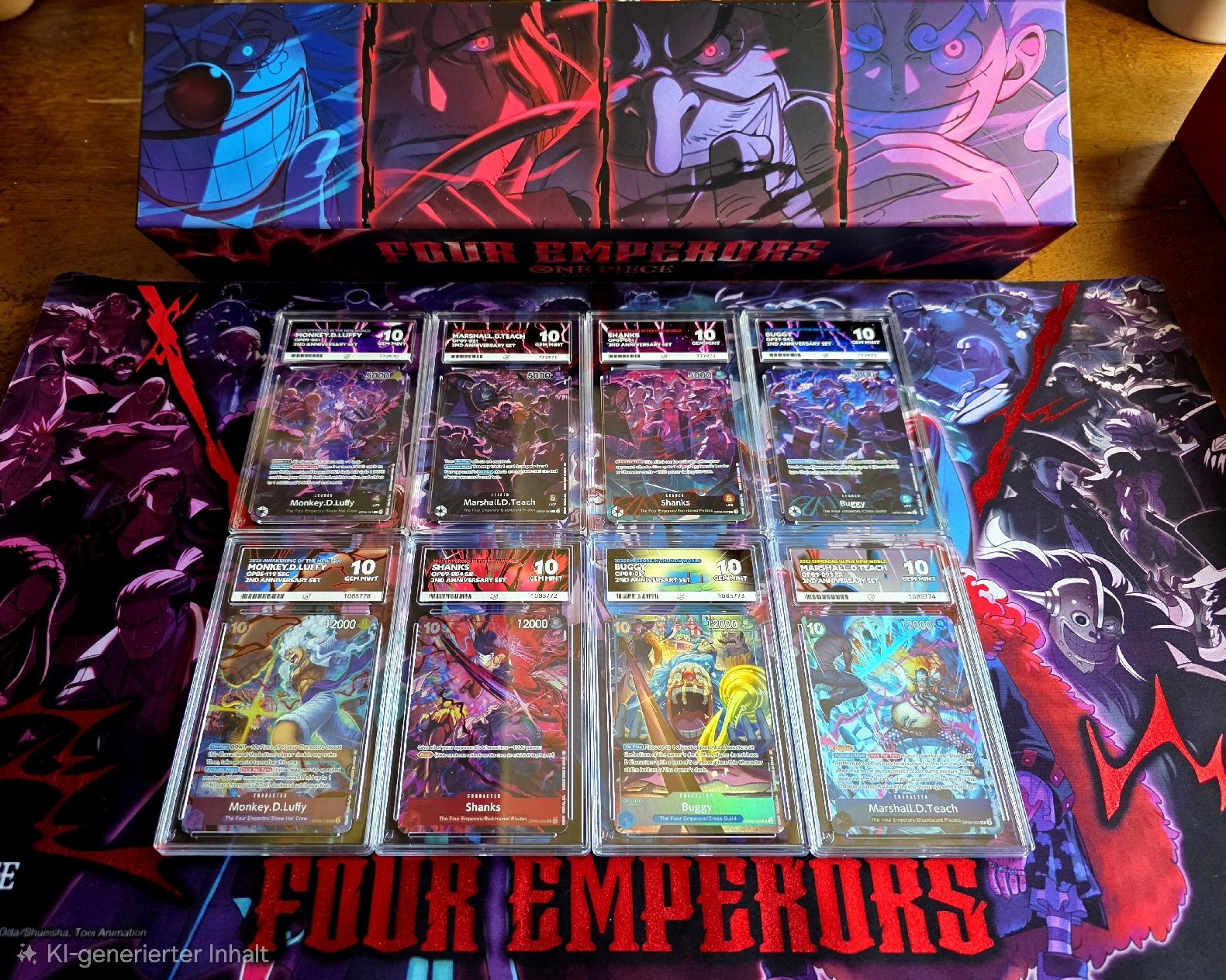 Bandai Carte collezionabili: One Piece - 2nd Anniversary ACE 10 sequential Full Set – Nuovo (secondo la descrizione) da Bern venduto da HotOden