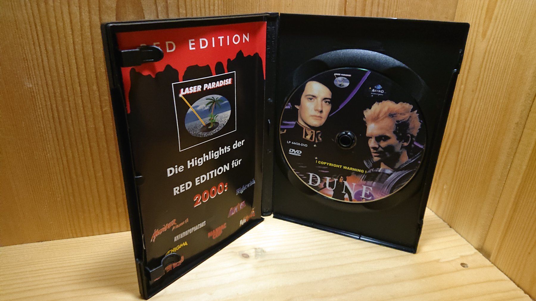 Tutti i DVDs: DUNE Der Wüstenplanet DVD 1997 – Usato da Wilderswil venduto da Exebub 2