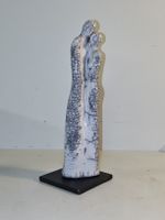 Skulptur2 Liebespaar aus Keramik Töpferei Meierhof (nov602)