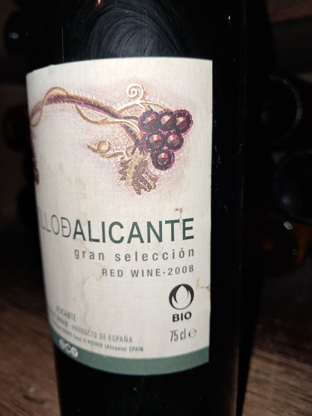Wein: Castillodalicante gran seleccion 2008 – Neu und originalverpackt aus Le locle von juliensaran 3
