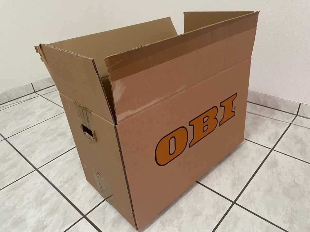 21 gebrauchte Umzugskartons von Obi und Migros Kaufen auf Ricardo