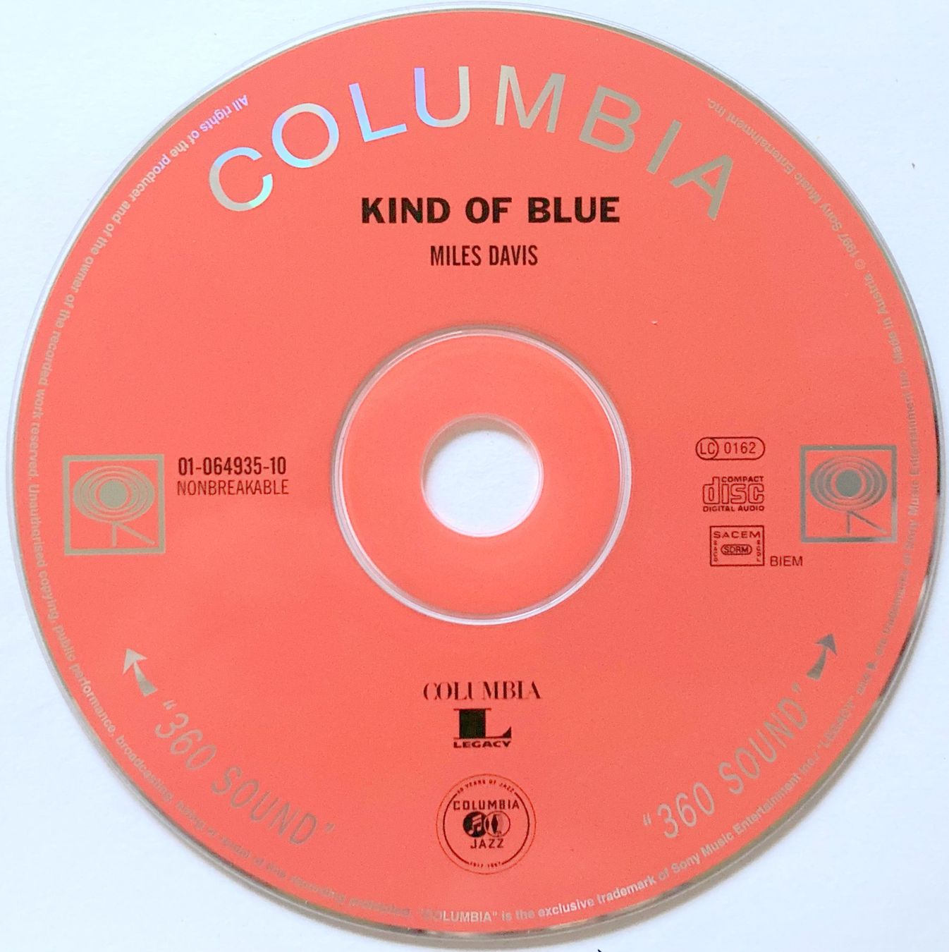 CDs: MILES DAVIS - KIND OF BLUE – Gebraucht aus Bottens von hotter-than-hell 2