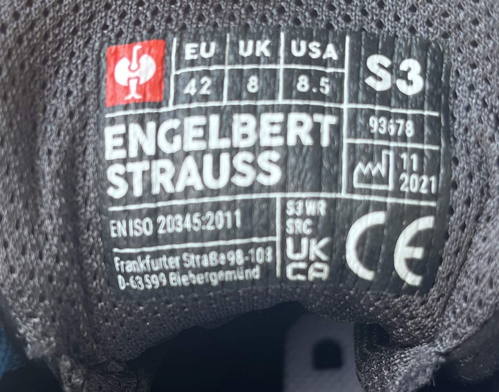 Engelbert Strauss Scarpe da uomo: Sicherheitsschuhe S3 Engelbert Strauss Gr. 42 – Nuovo (secondo la descrizione) da Rüti ZH venduto da Ru1 2