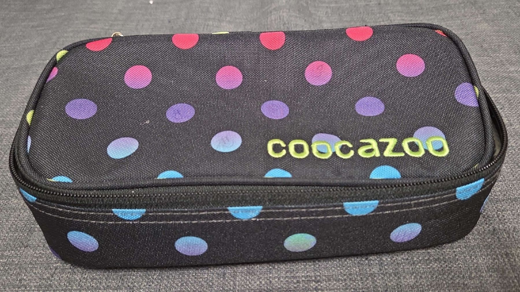 Astucci : Coocazoo Pencil Dotted Case Schwarz Federmäppchen – Usato da Subingen venduto da DENDLE20