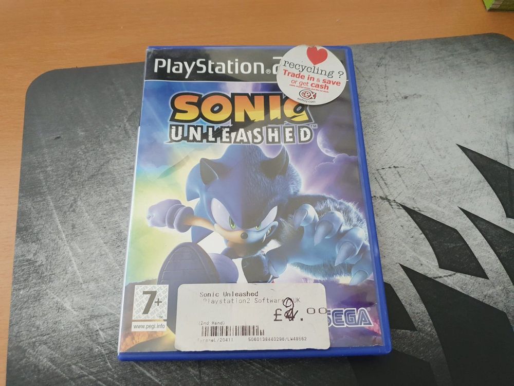 Jeux Vidéo Sonic Unleashed PlayStation 2 (PS2) d'occasion
