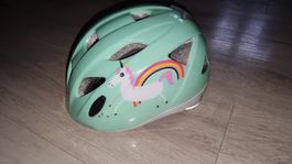 Alpina Kinder Velohelm Einhorn, Gr. 47-51cm 