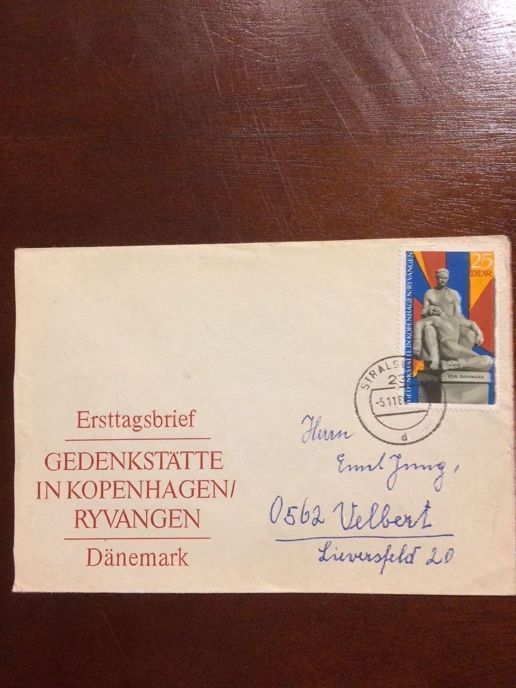 Tutti i francobolli: Ersttagsbrief 1968 DDR – Usato da Allschwil venduto da Virgo
