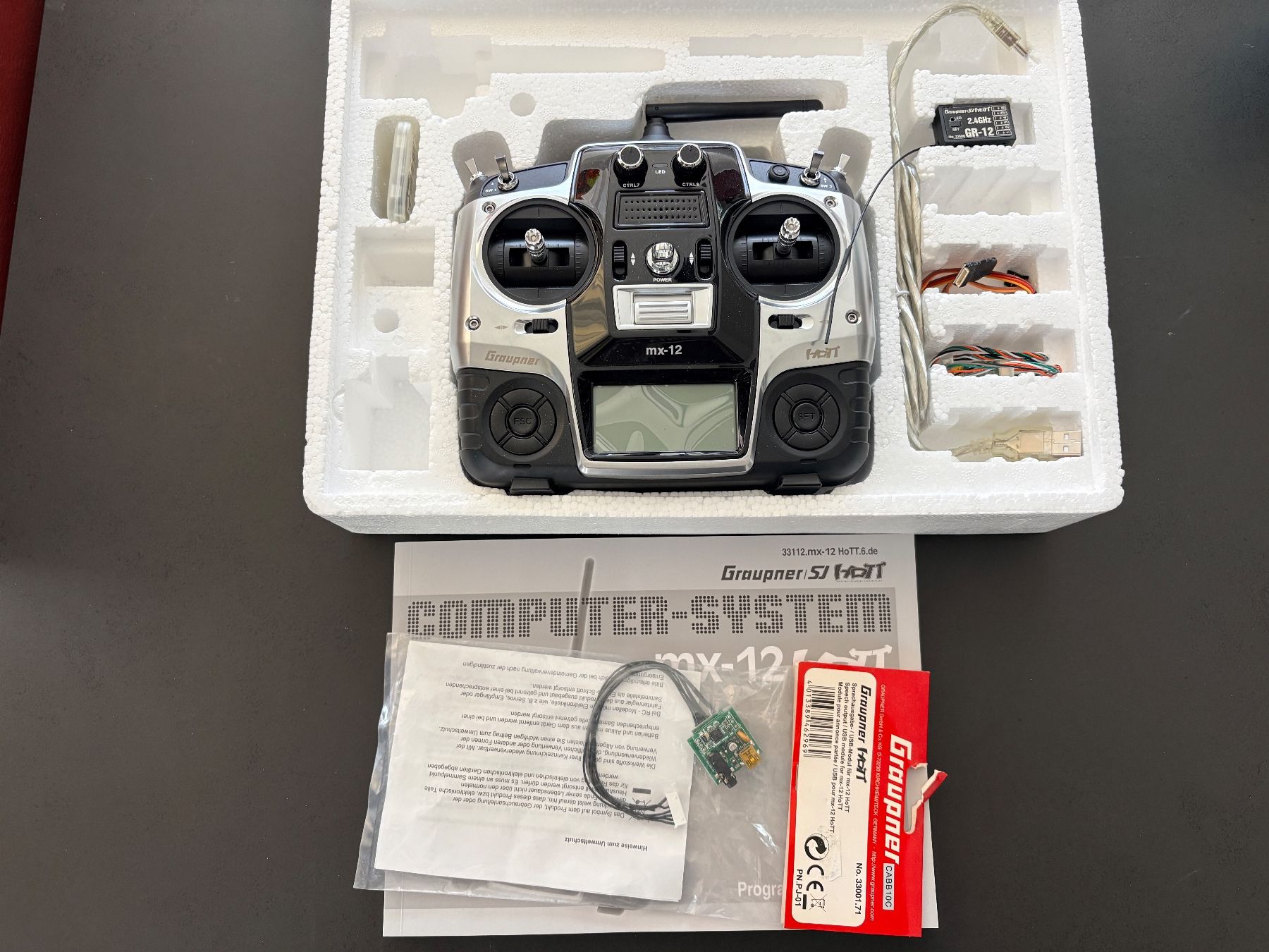 Graupner Fernsteuerungen: Graupner mx-12 – Neu und originalverpackt aus Subingen von Futaba 1