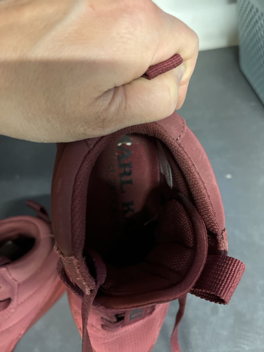 Scarpe da uomo: Karl Kani Sneaker Gr 42 weinrot – Usato da Aarau venduto da SCH_EV 4
