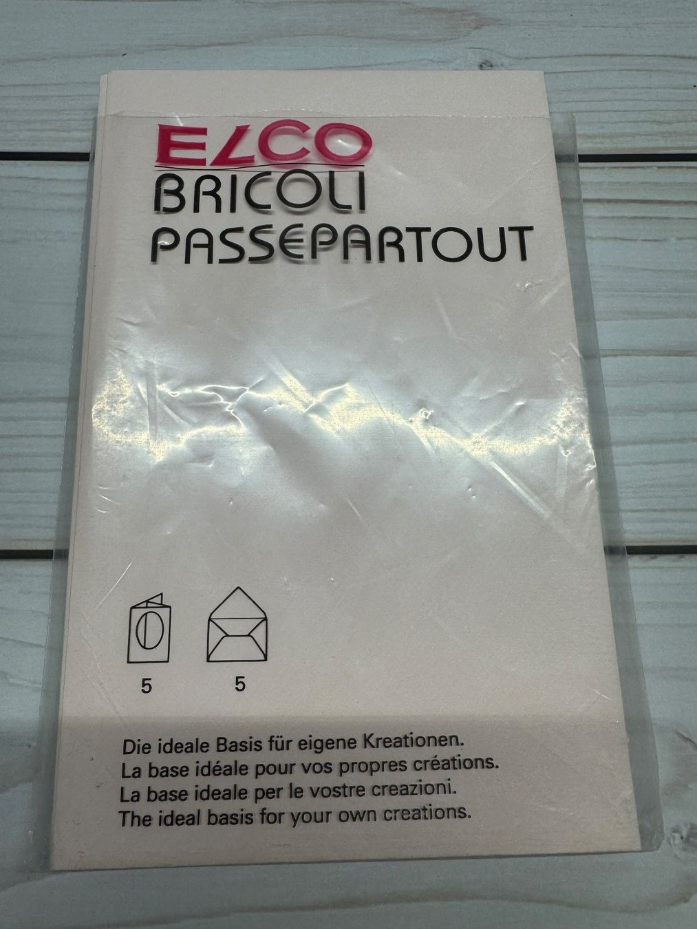 Carta: ELCO Bricoli Passepartout Bastelset 4 / H – Usato da Neukirch (Egnach) venduto da muolen