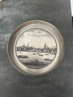 Ancien Plateau de Service Gravure Zurich