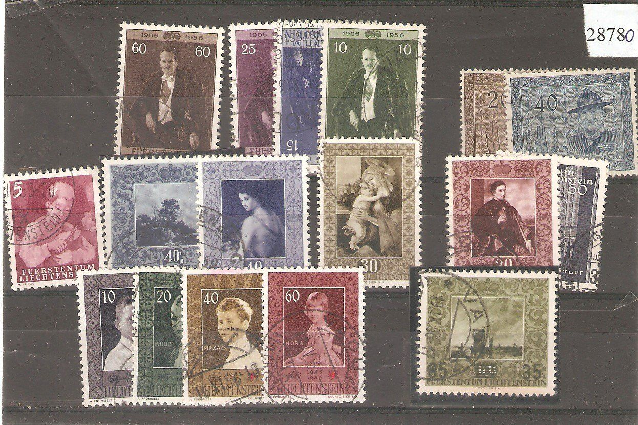 Alle Briefmarken: 17 Werte feinst gest. – Gebraucht aus Lausanne von Whorvath