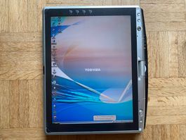 Vintage Toshiba Portégé M205 Windows XP Tablet-PC (drehbar)