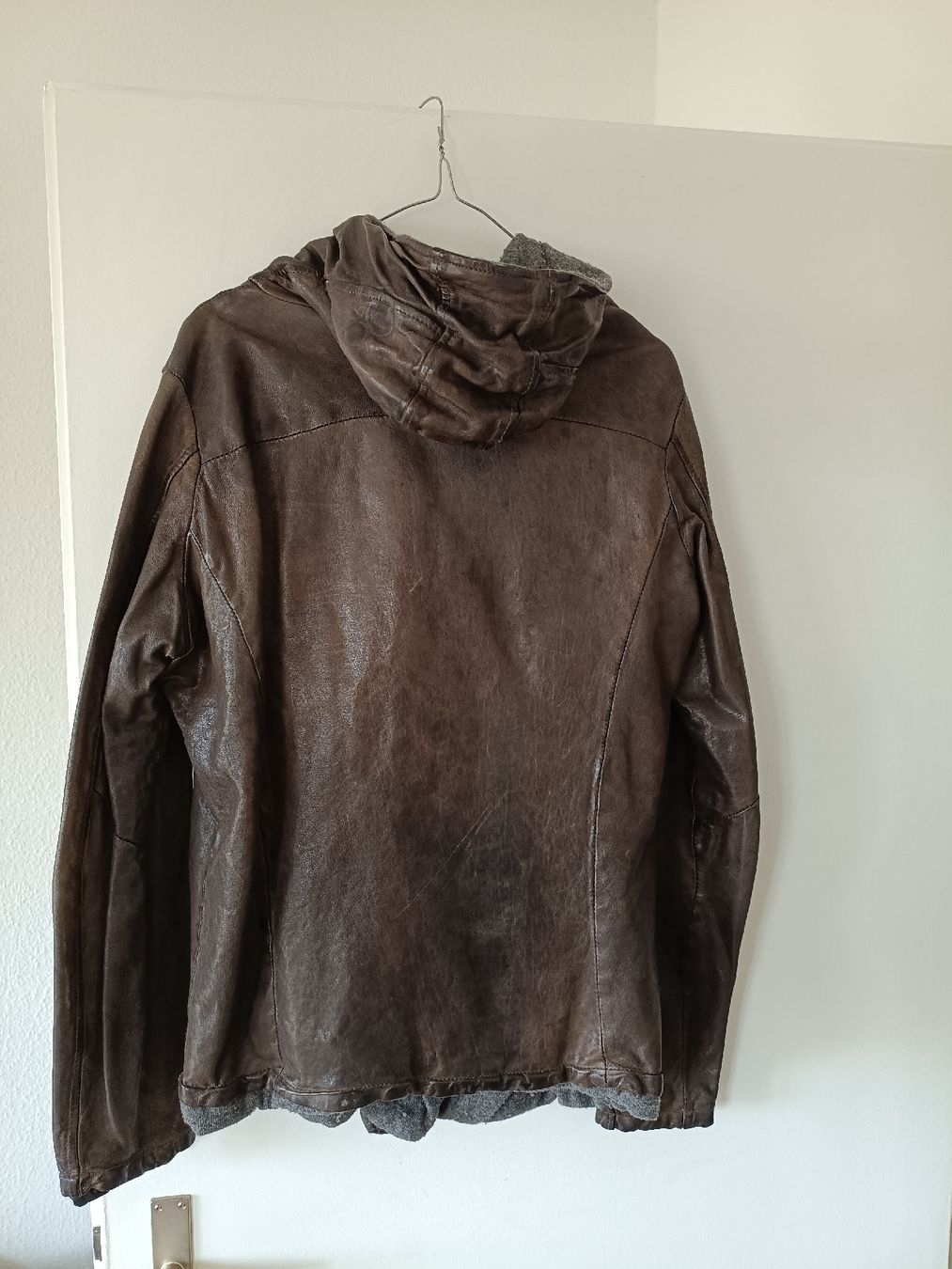 Giorgio Brato Giacche: Giorgio Brato brown leather jacket – Usato da Zürich venduto da Bonnekamp79 1