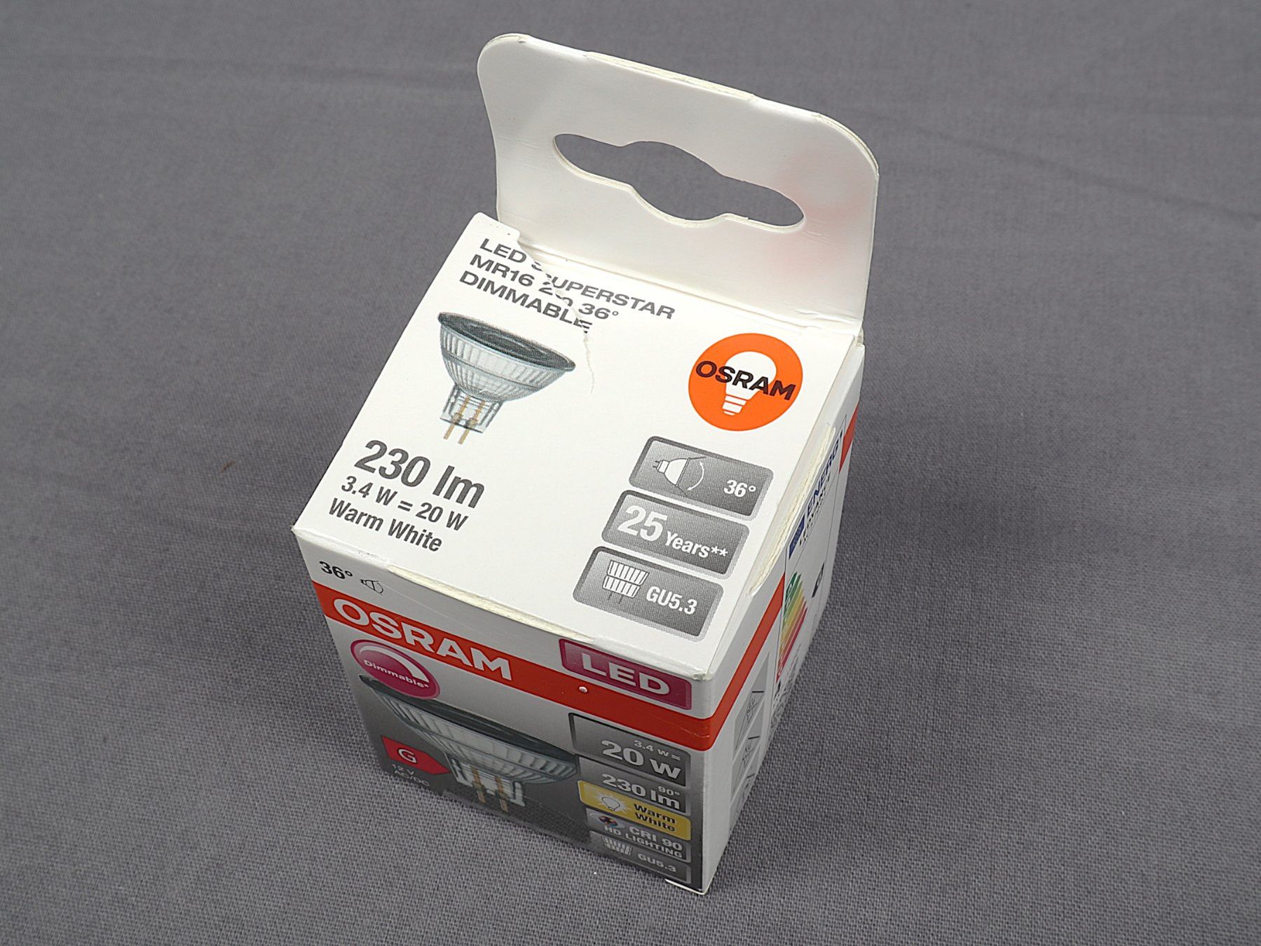 Osram Lampade: OSRAM LED Superstar MR16 GU5.3 – Nuovo (secondo la descrizione) da Steinen venduto da Restwert_Steinen 7