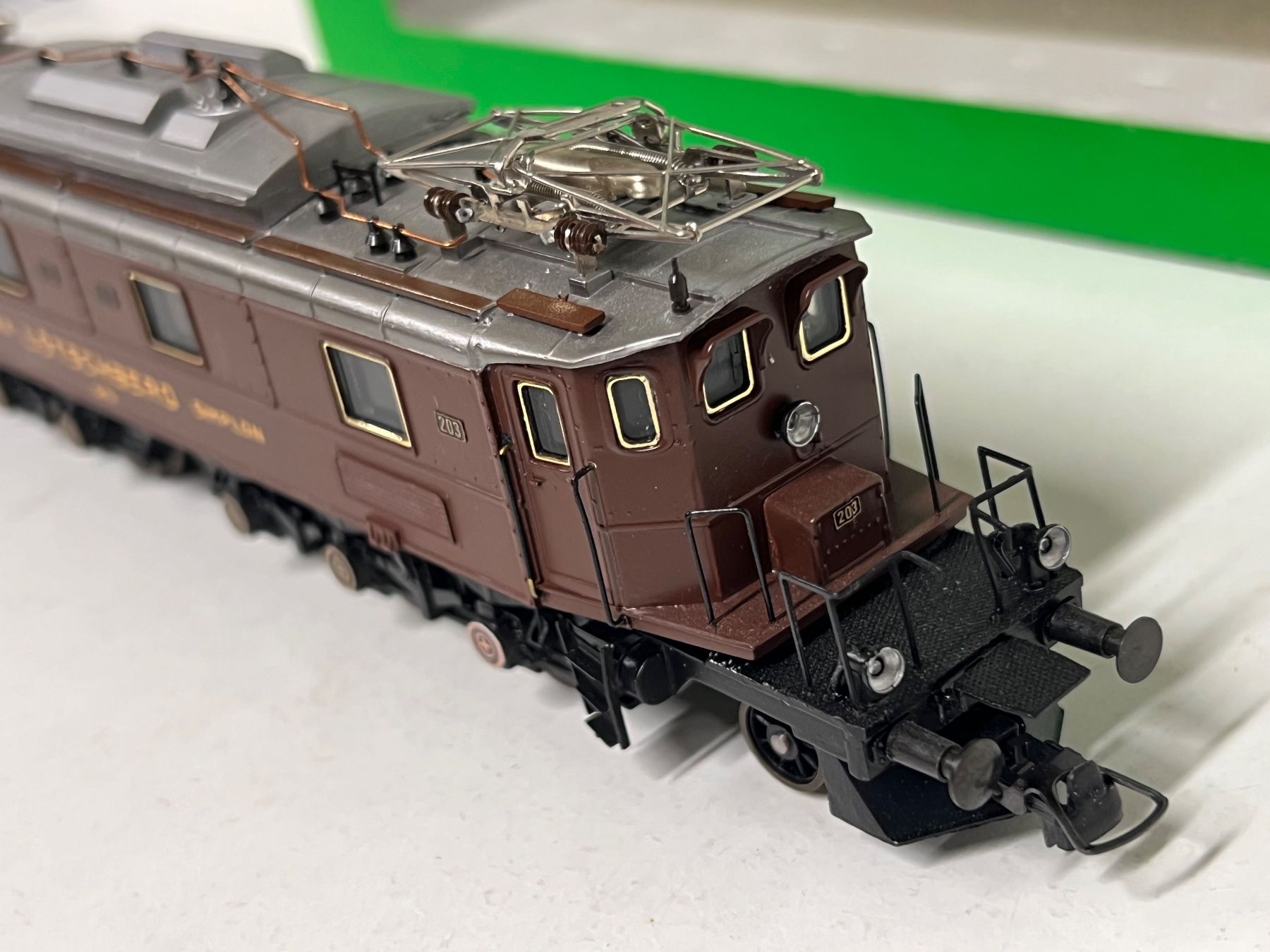 Modelleisenbahnen: ROXY B.L.S. BREDA No 203  Be 6/8  H0 DC Analog – Gebraucht aus Neuenhof von ludovicco 3
