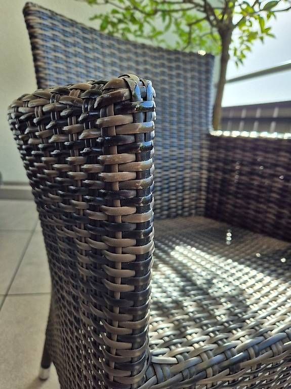 Sedie: 4 schöne geflochtene Gartenstühle – Usato da Brütten venduto da sth_h6rw 2