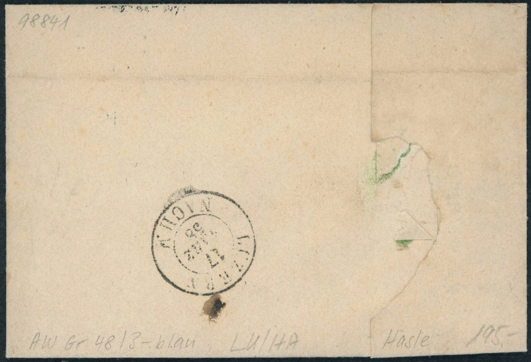 Tous les timbres: LU Hasle - Stabstempel - Brief – D'occasion à Schindellegi par leecollect 1
