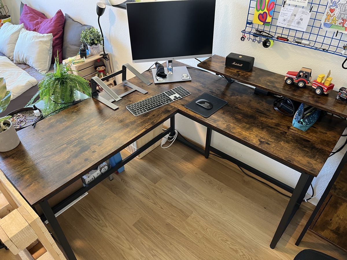 Bureaux: Eckschreibtisch braun – D'occasion à Winterthur par zim_6bsw