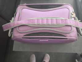 Sac de transport pour animaux ARGO, rose, état presque neuf!